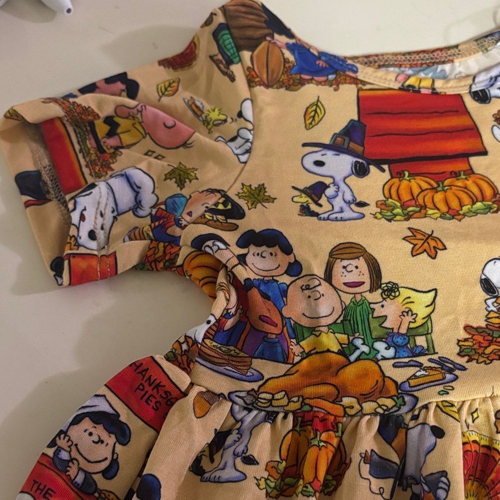 BAMBOO Kids Casual Dress - Floral Delight - Picture 4 of 4